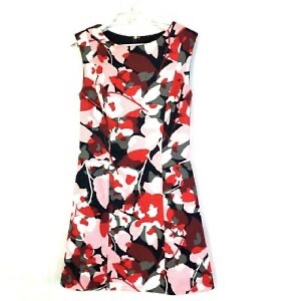 The Limited | Floral Print Fit & Flare Dress